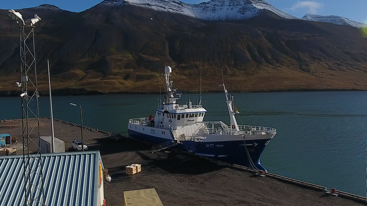 Bæjarbryggjan á Siglufirði