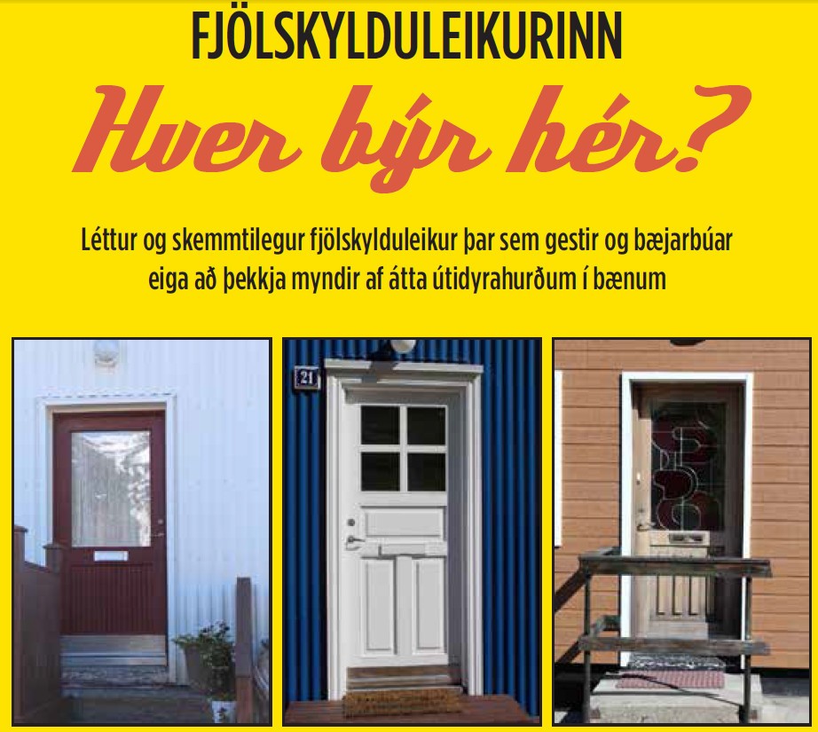 Fjölskyldurleikurinn Hver býr hér?